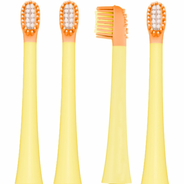 Vitammy tip na Dino sonický zubní kartáček Yellow 4 ks.