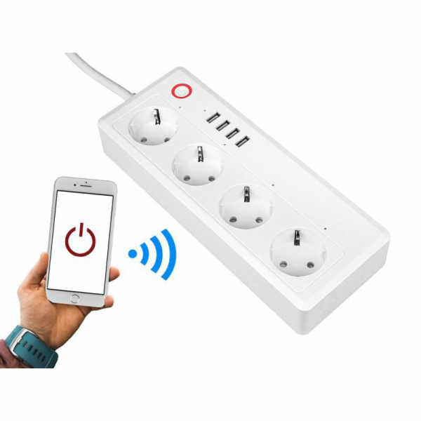 LTC Smart Home 3 Power Strip 1,7 m White (LXU401)