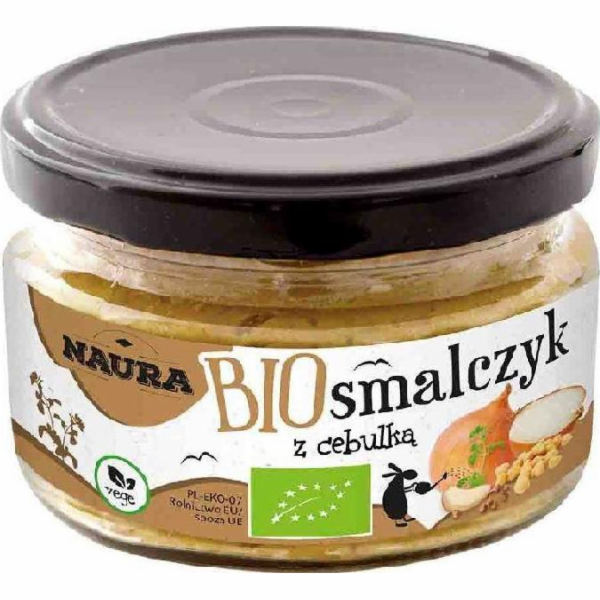 Naura Veganské sádlo s cibulí BIO 190g