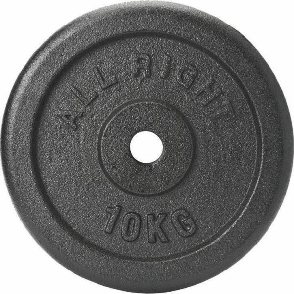 Allright Allright Hmotnost černá 10kg