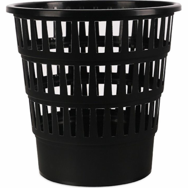 Kancelářský odpadkový koš černý