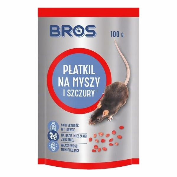 Bros vločky na myších a krysích 100 g
