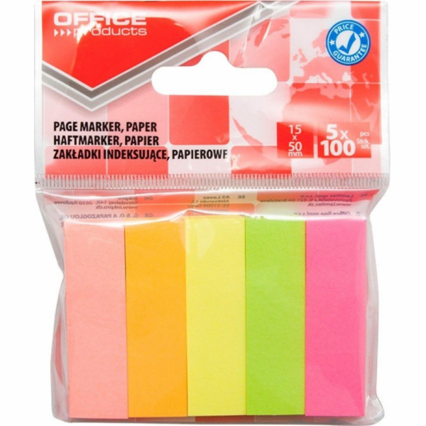 Karty pro indexování kancelářských produktů, papír, 15x50...