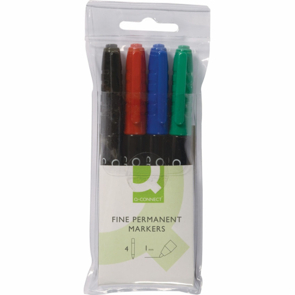 Q-Connect Marker pro CD/DVD disky 1mm (řádkový), 4 kusy