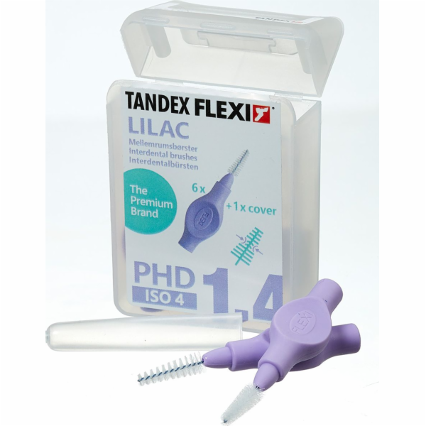 Tandex Tandex (6 ks) Zubní kartáčky Flexi X-fine trapered...