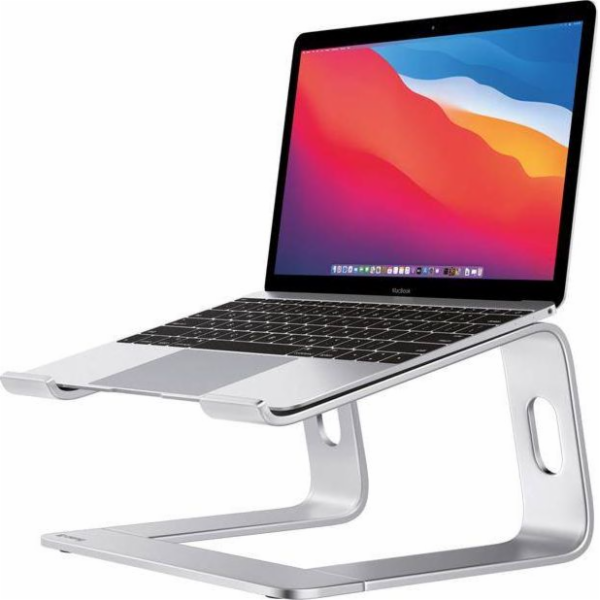 Crong CRG-ALUBN-SLV stojan na notebook