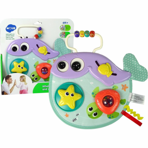 Import Leantoys Whale pro kojence krysy
