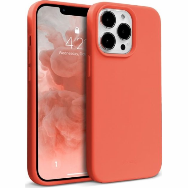 Barevný kryt Crong Crong – obal na iPhone 13 Pro (Coral)
