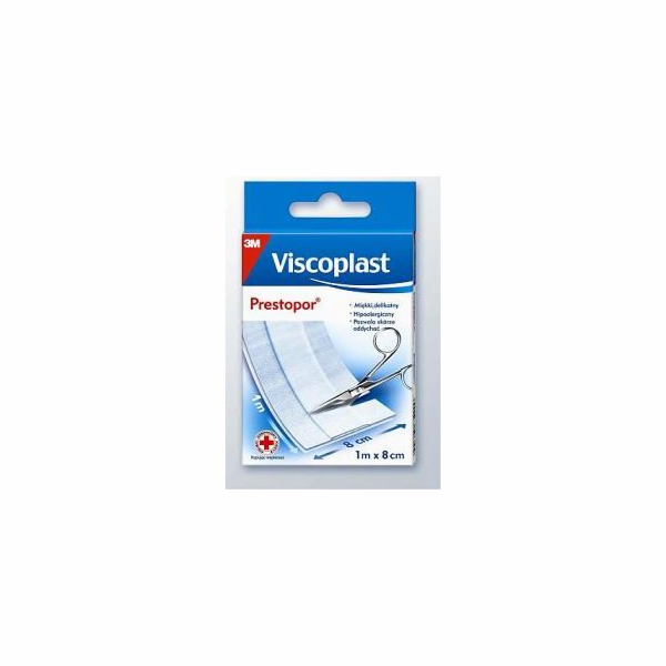 Netkané textilie 3M Plast.PRESTOPOR 1m x 8cm. 1 kus.