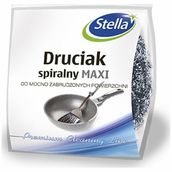 Stella STELLA spirálový drát, maxi, 1 ks, stříbrný