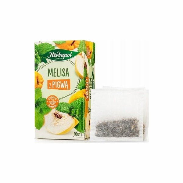 HERBAPOL Polský herbář čaj, 20 sáčků, meduňka s kdoulí