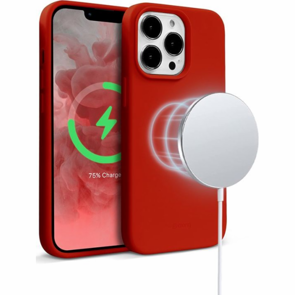 Barevný kryt Crong Crong magnetický – pouzdro iPhone 13 P...