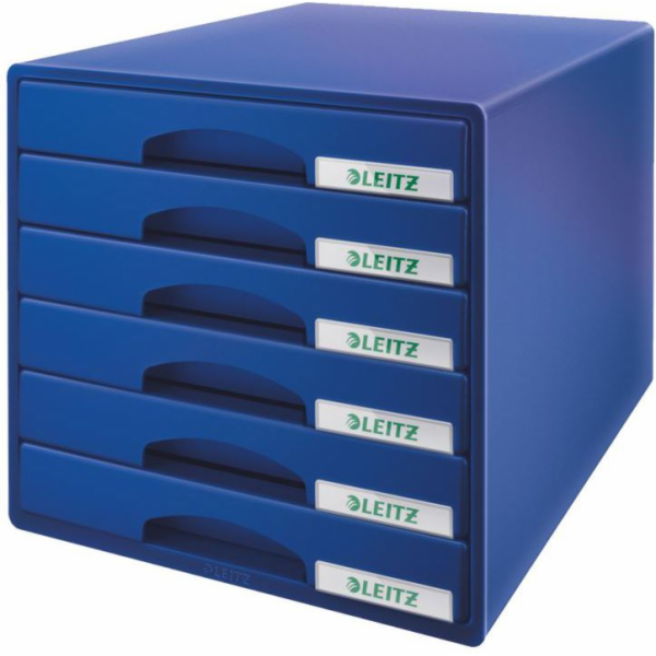 Leitz Box 6 zásuvek PLUS modrá (52120035)