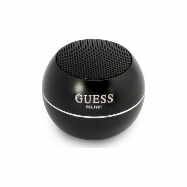 Mini Bluetooth reproduktor Guess 3W 4H černý