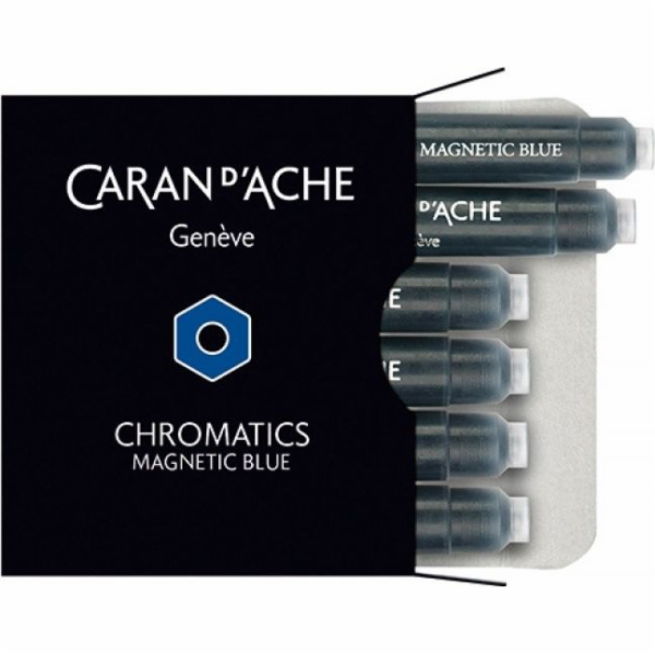 Inkoustové cartridge Caran d`Arche Chromatics světle modr...