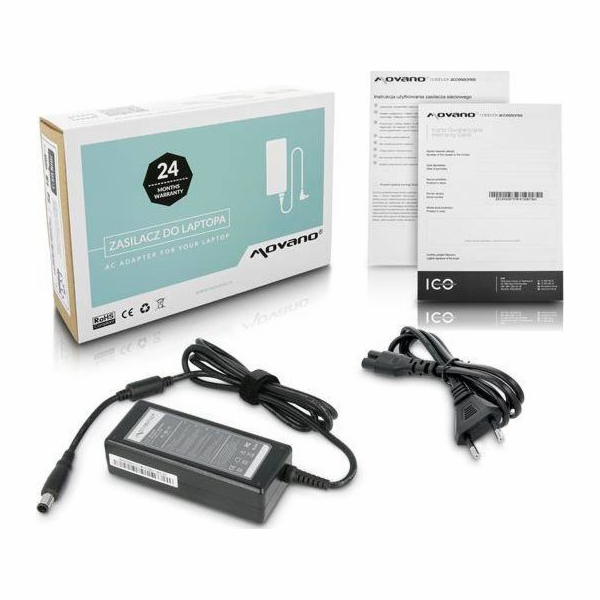 Zdroj notebooku Movano 45 W, 5 mm, 2,3 A, 19,5 V (ZZ/DEL1...