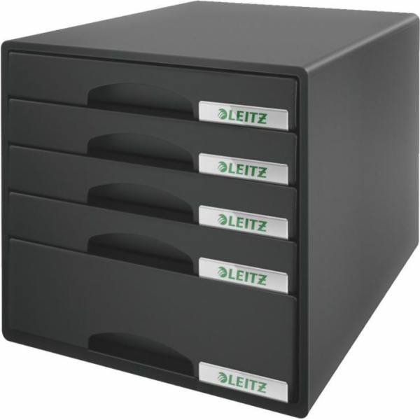 Leitz Container 5 zásuvek PLUS černý (52110095)