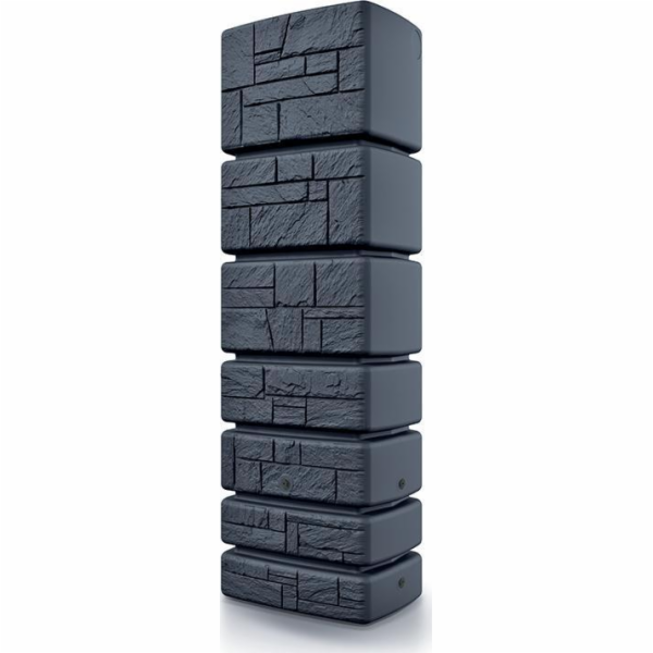 Sud Prosperplast TOWER STONE antracit 350l 