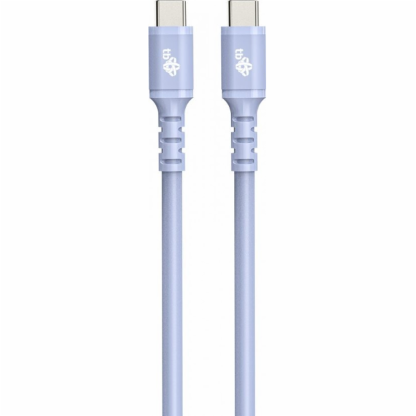 TB USB-C kabel fialový 60W 1m