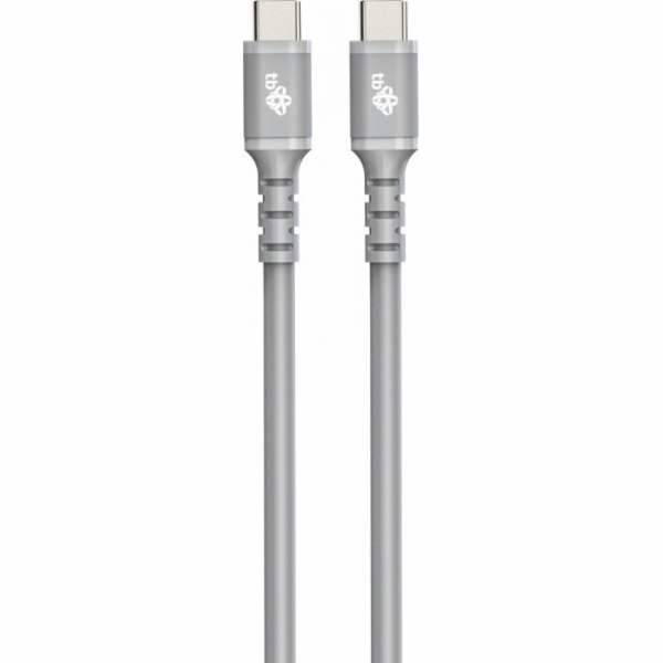 TB Touch AKTBXKUCC2SI10G USB-C, 60W, 1m, šedý TB USB-C ka...