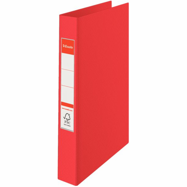Esselte Vivida 2-kroužkový pořadač A4 42mm červený (10K011B)