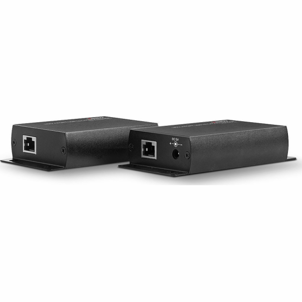140m 4portový USB 2.0 Cat.6 extender, dokovací stanice