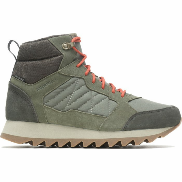 Pánské trekové boty Merrell Alpine Sneaker Mid WP 2, zele...