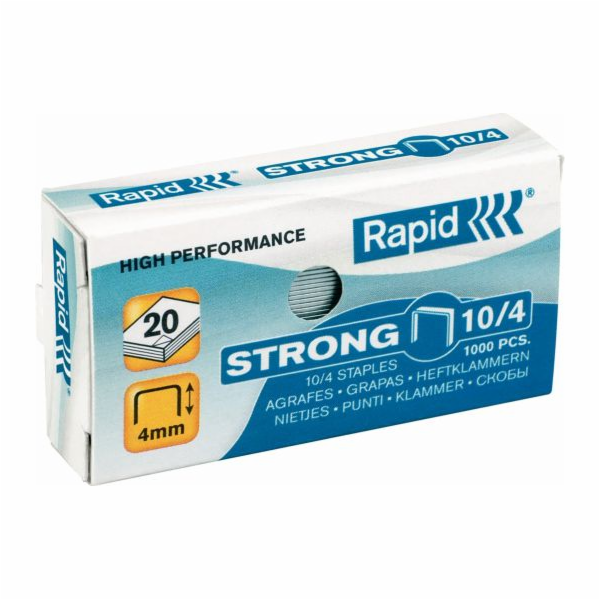 Rychlé sponky Strong 10/4, 1000 ks (10K257L)