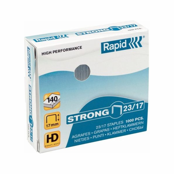 Rychlé sešívačky Strong 1M 1000 ks 23/17 až 140 listů (10...