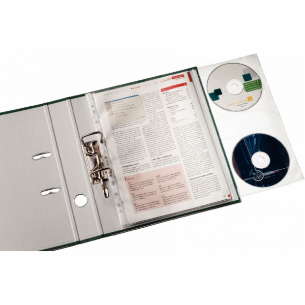 Esselte Obaly na dokumenty A4 + CD Combo 130mic. 5 ks. (4...