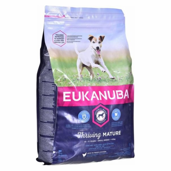 Eukanuba MATURE 3 kg Dospělý Kuřecí maso