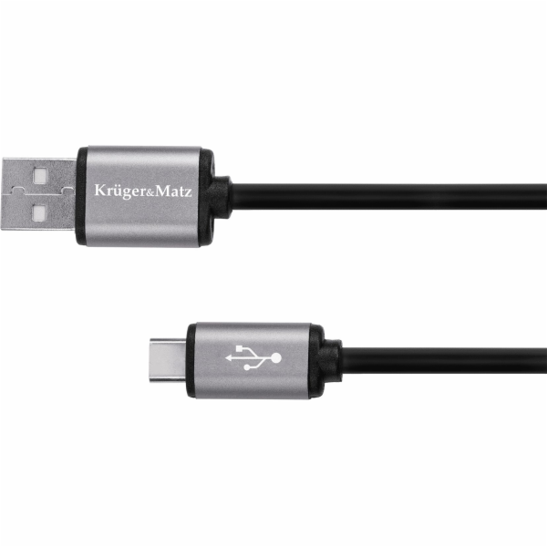 Kabel KRUGER & MATZ KM1240 USB - USB-C 1,8m
