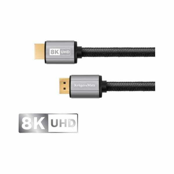 Kabel KRUGER & MATZ KM1265 HDMI 2.1 8K 1,8m