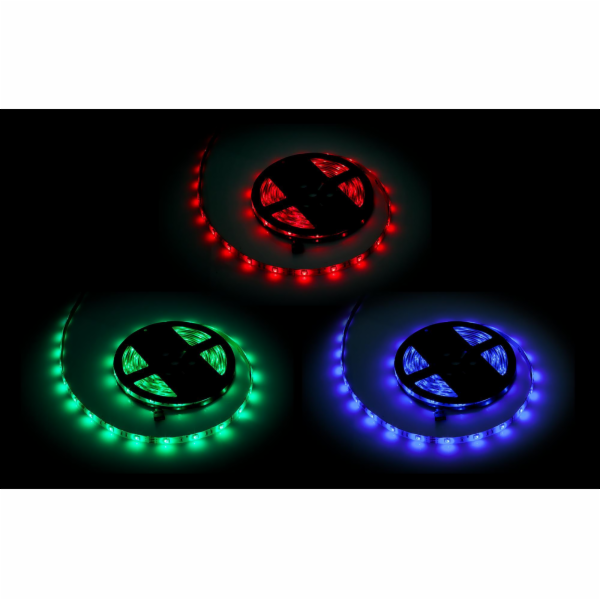 Rebel LED řetězec Dioda 5M Rebel RGB (150x5050 SMD), vodo...