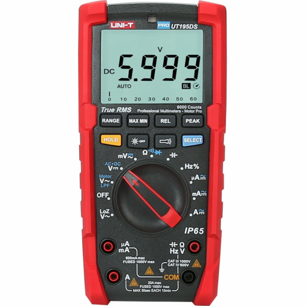 Uni-T UNIVERZÁLNÍ METR UT-195DS UNI-T