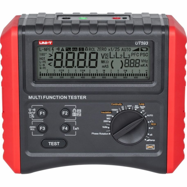 Multifunkční měřič UN-T pro elektrikáře UT593