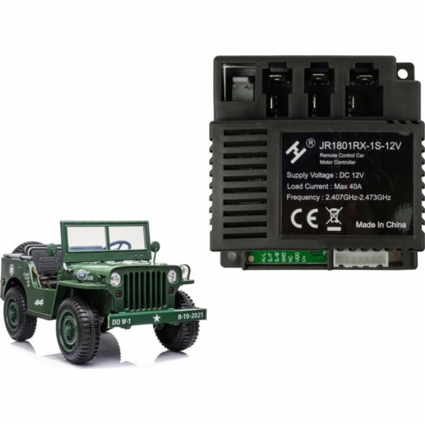 Modul ovládacího panelu LeanToys JR1801RX-1S-12V pro vozi...