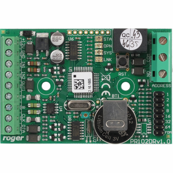 Roger Access Controller PR102DR-BRD ROGER