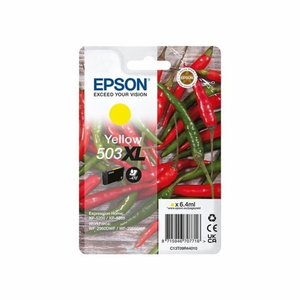 Epson 503XL Singlepack - 6.4 ml - XL - žlutá - originální...