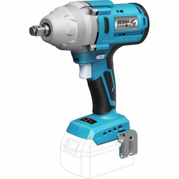 Střídavý rázový utahovák 600 Nm 1/2, baterie 18V
