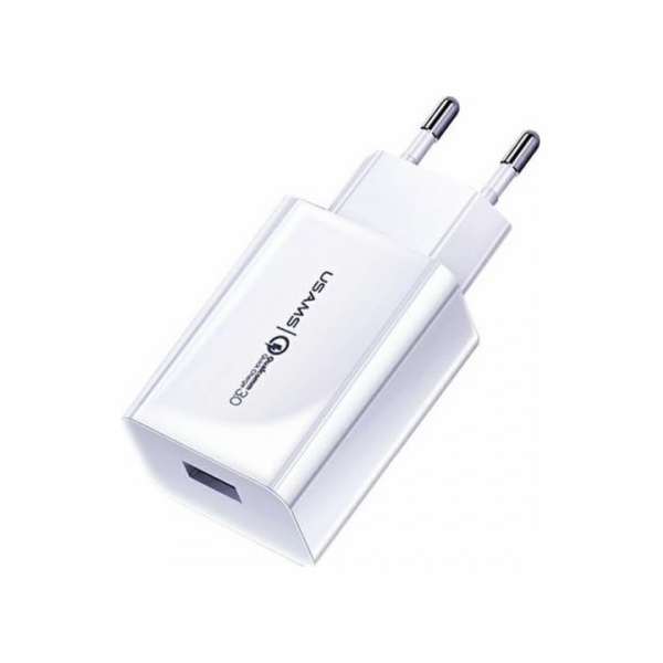 Síťová nabíječka T22 18W QC 3.0 USB-C kabel