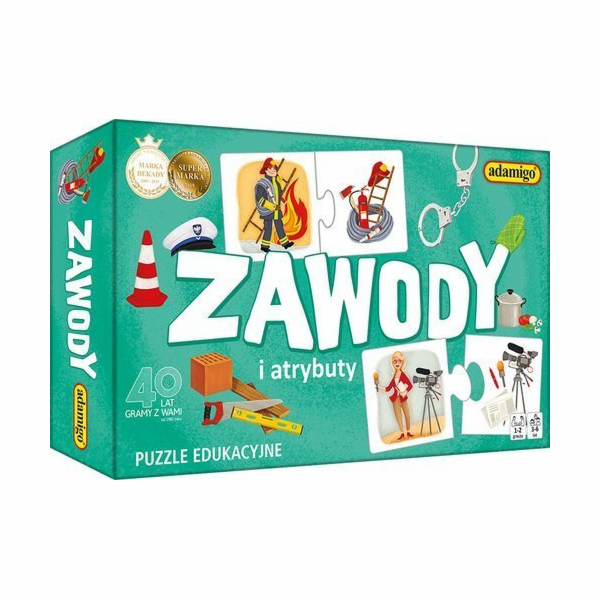 Adamigo Puzzle Profese a vlastnosti