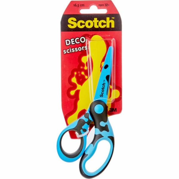 Scotch Dětské nůžky Scotch (DECO), 13 cm, ergonomické, bl...