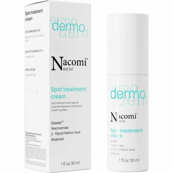 Nacomi Next Level Dermo spot krém proti nedokonalostem 30ml
