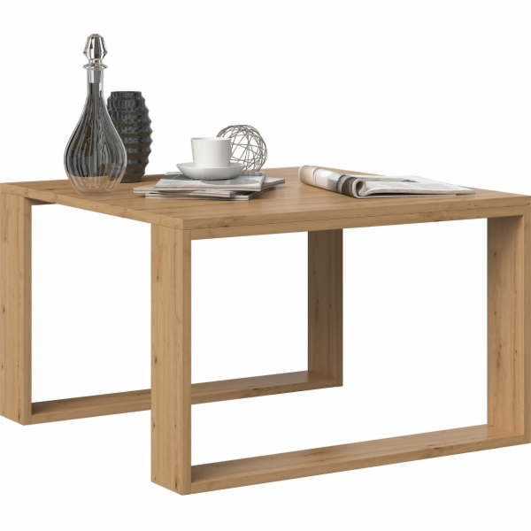 MODERNÍ MINI stůl 67x67x40 cm Dub Artisan