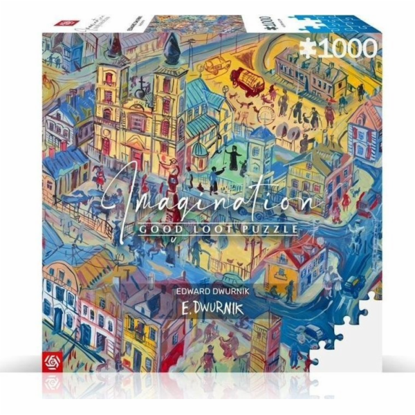 Puzzle 1000 Edward Dwurnik Radzymin