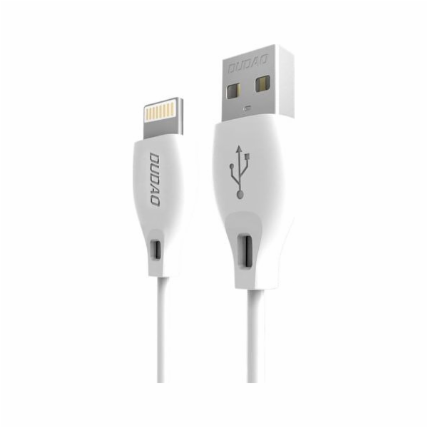 Dudao USB -A USB kabel - Lightning 1 M White (52147)