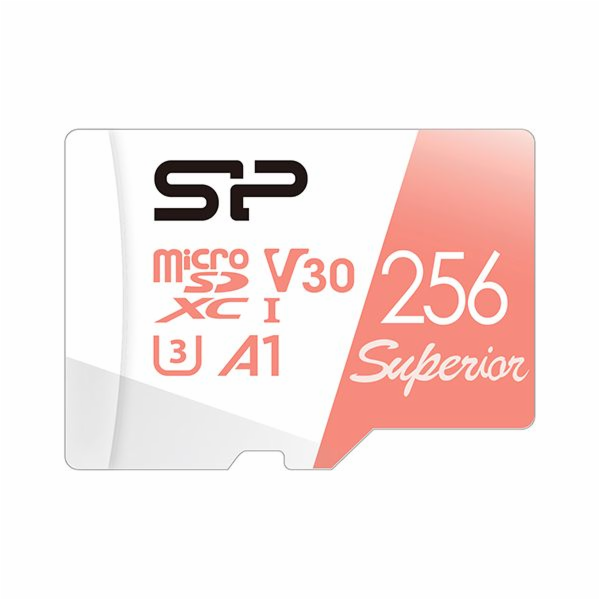 Karta Silicon Power Superior MicroSDXC 256 GB Class 10 UH...
