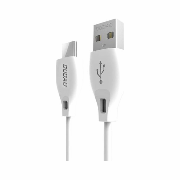 Dudao USB -a USB kabel - 1 m bílý (dudao)