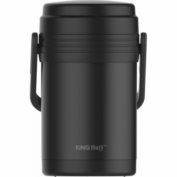 KingHoff Termoska na večeři KH-1396 1,5 l Černá